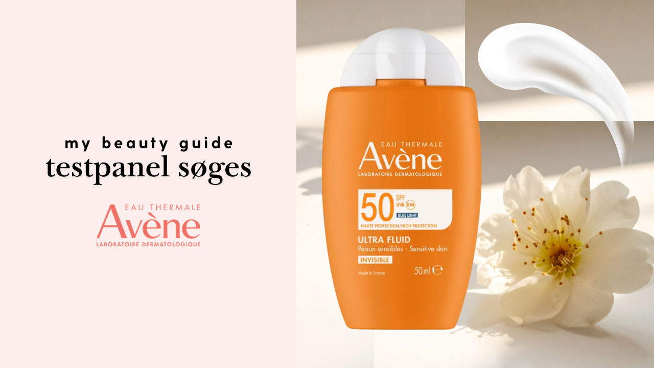 ANNONCE: Vi søger 20 testdeltagere til Avène Ultra Fluid Invisible SPF50 ☀