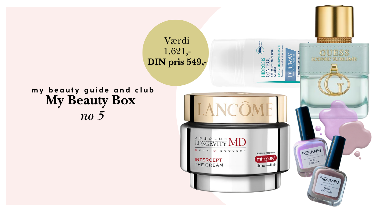 NY My Beauty Box 🥳 Værdi 1621kr. DIN pris 549 kr. 