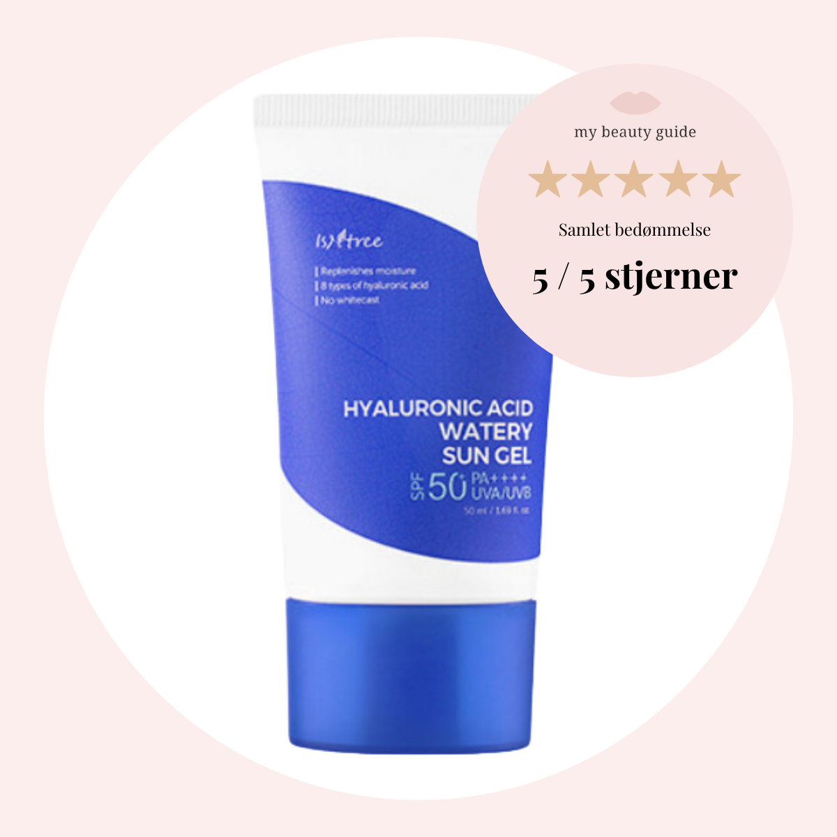 Koreansk solbeskyttelse med SPF 50