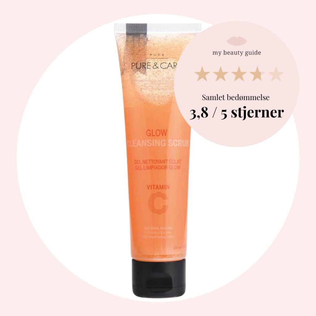 Anmeldelser af PUCA Pure & Care Vitamin C Glow Cleansing Scrub Gel 100 ml.