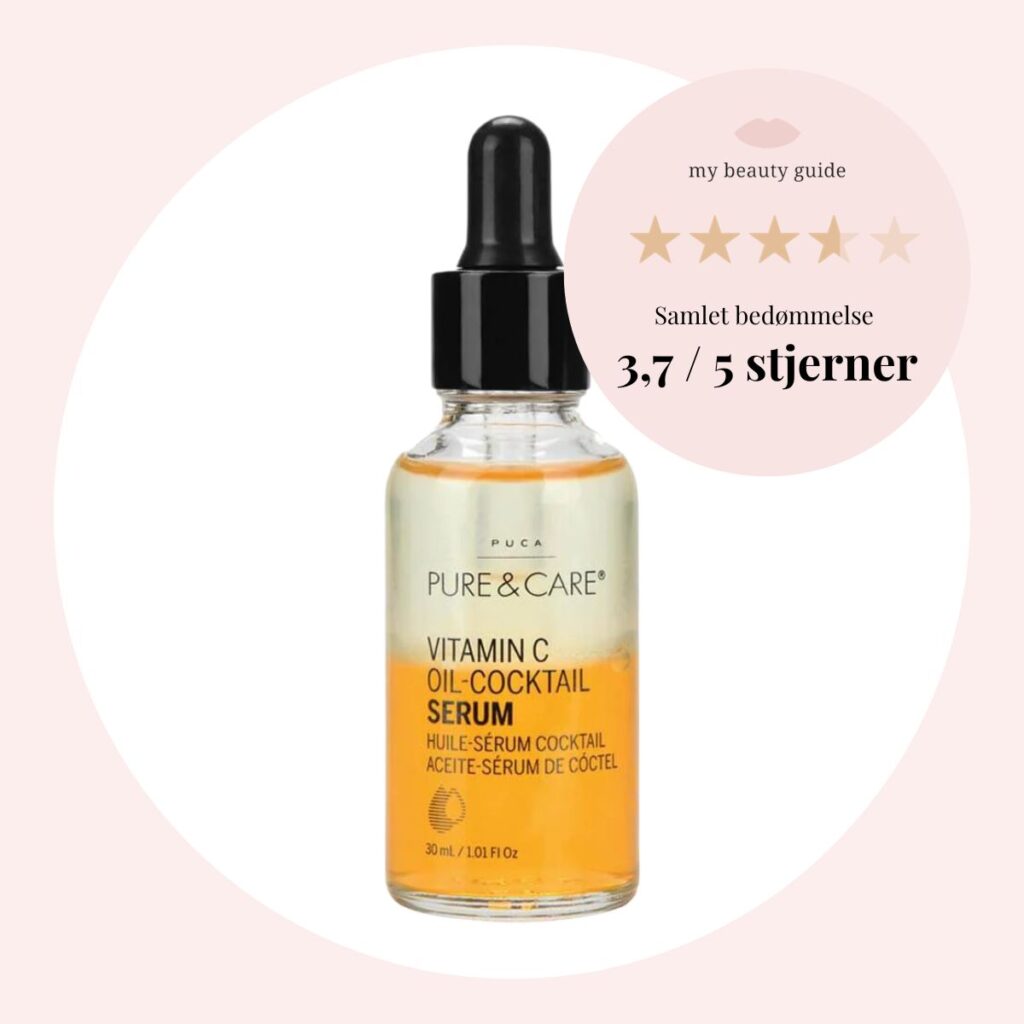 PUCA Pure & Care Vitamin C Serum Oil-Cocktail, 30 ml.