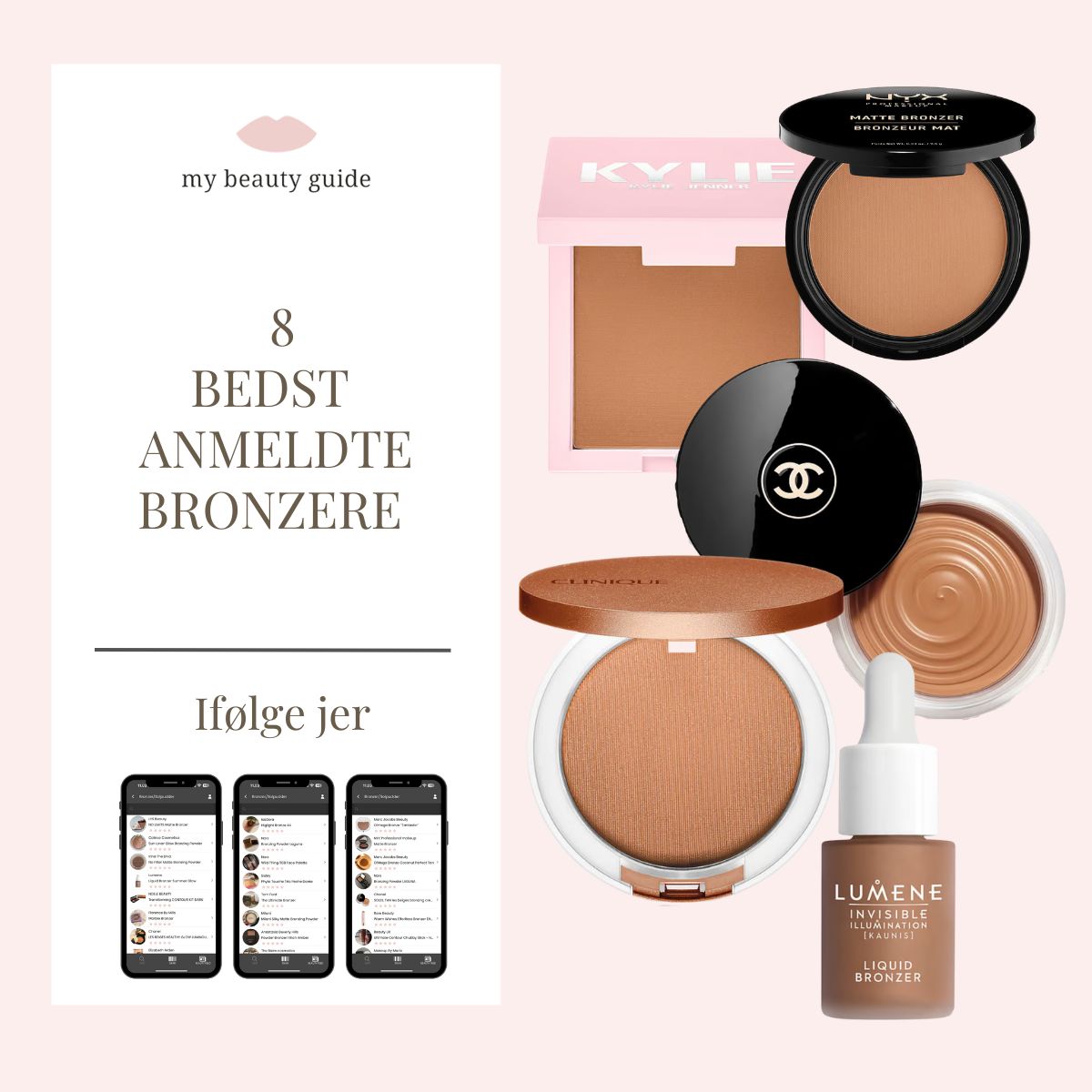 De 8 bedst anmeldte bronzere | Beauty Feed | My Beauty Guide